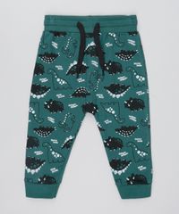 Calca-Infantil-Dinossauro-em-Moletom--Verde-9520863-Verde_1