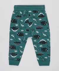 Calca-Infantil-Dinossauro-em-Moletom--Verde-9520863-Verde_2