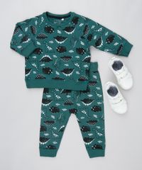 Blusao-Infantil-Estampado-de-Dinossauros-Raglan-em-Moletom--Verde-9528486-Verde_3