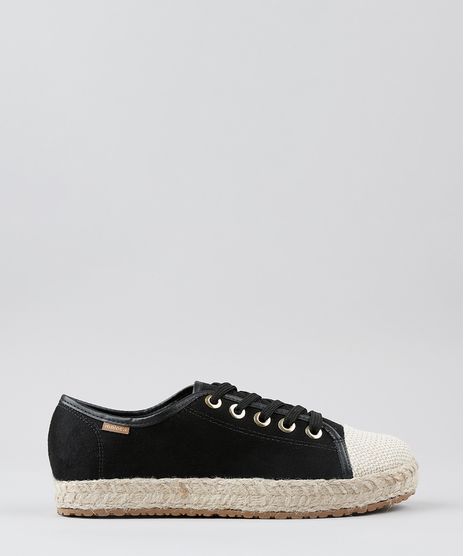 Tenis-Feminino-Moleca-em-Suede-Flatform-com-Corda-Preto-9517160-Preto_1