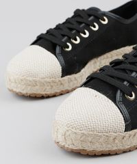 Tenis-Feminino-Moleca-em-Suede-Flatform-com-Corda-Preto-9517160-Preto_2