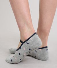 Meia-Feminina-Sapatilha-Estampada-de-Coracoes-Cinza-Mescla-9542693-Cinza_Mescla_3 Meia-Feminina-Sapatilha-Estampada-de-Coracoes-Cinza-Mescla-9542693-Cinza_Mescla_3