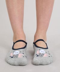 Meia-Feminina-Sapatilha-Estampada-de-Coracoes-Cinza-Mescla-9542693-Cinza_Mescla_4 Meia-Feminina-Sapatilha-Estampada-de-Coracoes-Cinza-Mescla-9542693-Cinza_Mescla_4