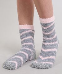 Kit-de-2-Meias-Feminina-de-Inverno-Cano-Alto-Felpudas-Multicor-9392525-Multicor_2
