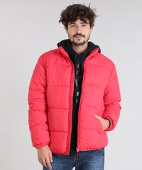Jaqueta-Masculina-Puffer-com-Bolsos-Vermelha-9362546-Vermelho_1