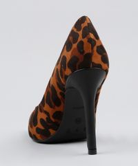 Scarpin-Feminino-Estampado-Animal-Print-em-Suede-Bico-Fino-Marrom-9572642-Marrom_3