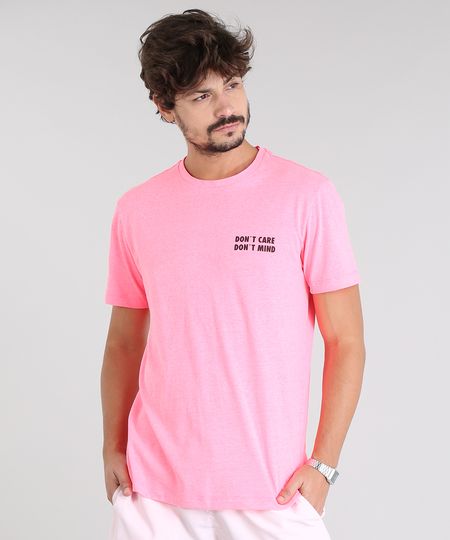 Camiseta-Masculina--Don-t-Care-Don-t-Mind--Manga-Curta-Gola-Careca-Rosa-Neon-9601069-Rosa_Neon_1 Camiseta-Masculina--Don-t-Care-Don-t-Mind--Manga-Curta-Gola-Careca-Rosa-Neon-9601069-Rosa_Neon_1
