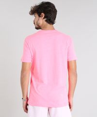 Camiseta-Masculina--Don-t-Care-Don-t-Mind--Manga-Curta-Gola-Careca-Rosa-Neon-9601069-Rosa_Neon_2