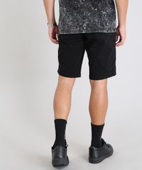Bermuda-em-Sarja-Masculina--Preta-9563645-Preto_4