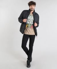 Camiseta-Masculina-O-Rei-Leao--Hakuna-Matata--Manga-Curta-Gola-Careca-Kaki-9545263-Kaki_3