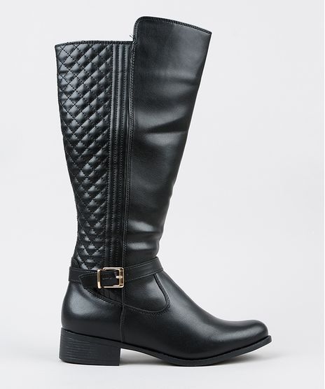 Bota-Feminina-Montaria-Via-Uno-Cano-Alto-com-Matelasse-Preta-9522583-Preto_1