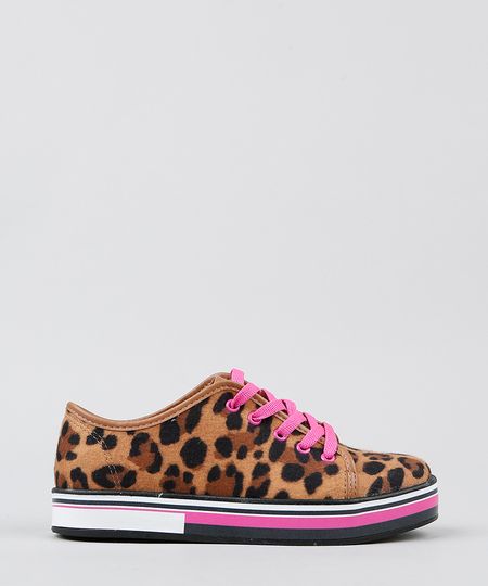Tenis-Infantil-Molekinha-Flatform-Animal-Print--Caramelo-9580146-Caramelo_1