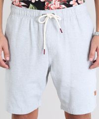 Bermuda-Masculina-Botone-com-Cordao-Cinza-Mescla-Claro-9538737-Cinza_Mescla_Claro_2