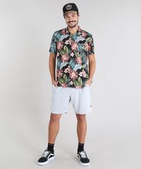 Bermuda-Masculina-Botone-com-Cordao-Cinza-Mescla-Claro-9538737-Cinza_Mescla_Claro_3
