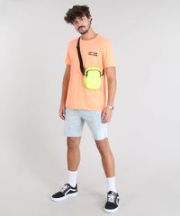 Camiseta-Masculina--Don-t-Care-Don-t-Mind--Manga-Curta-Gola-Careca-Laranja-Neon-9601069-Laranja_Neon_3