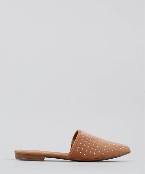 Mule-Feminino-Beira-Rio-Bico-Fino-com-Tachas-Caramelo-9558609-Caramelo_1