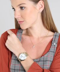 Kit-de-Relogio-Analogico-Champion-Feminino---Brinco---Colar---CN26840W-Dourado-9577972-Dourado_2