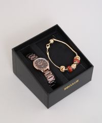 Kit-de-Relogio-Analogico-Seculus-Feminino---Pulseira----77042LPSVMA2k-Marrom-9579370-Marrom_1