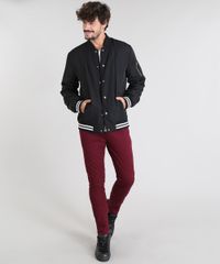 Calca-em-Sarja-Masculina-Slim-Vinho-9305835-Vinho_3
