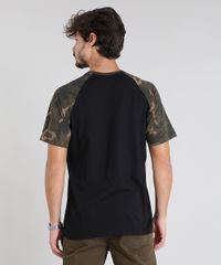Camiseta-Masculina-Raglan-com-Estampa-Militar-Manga-Curta-Gola-Careca-Preta-9540848-Preto_2