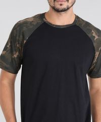 Camiseta-Masculina-Raglan-com-Estampa-Militar-Manga-Curta-Gola-Careca-Preta-9540848-Preto_4