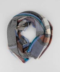 Lenco-Feminino-Xadrez-Azul-9419008-Azul_1 Lenco-Feminino-Xadrez-Azul-9419008-Azul_1