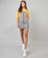 Salopete-Feminina-Estampada-Xadrez-com-Bolsos-Branca-9367275-Branco_3