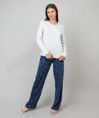 Pijama-Feminino-Estampado-Coracoes-Manga-Longa-Cinza-Mescla-Claro-9548252-Cinza_Mescla_Claro_1