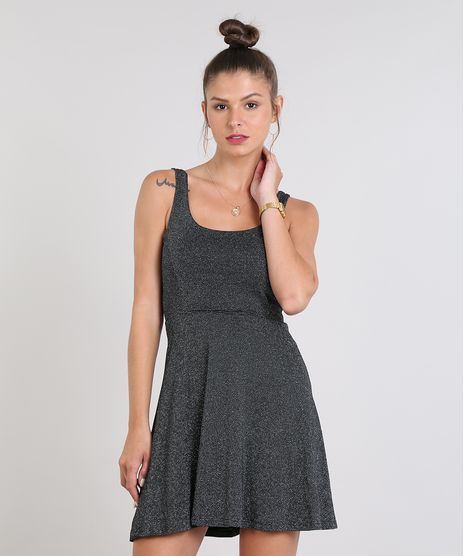 Vestido-Feminino-Evase-com-Lurex-Preto-9569114-Preto_1