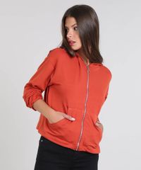 Blusao-Feminico-com-Ziper-Argola-Bolsos-e-Capuz-em-Moletom-Cobre-9543585-Cobre_1