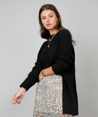 Sueter-Feminino-em-Trico-Cropped-Mullet---Preto-9350723-Preto_1