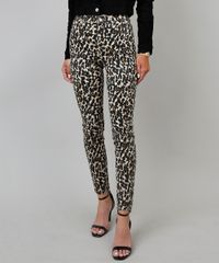 Calca-de-Sarja-Feminina-Cigarrete-Estampada-Animal-Print-Bege-9548923-Bege_1 Calca-de-Sarja-Feminina-Cigarrete-Estampada-Animal-Print-Bege-9548923-Bege_1