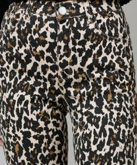 Calca-de-Sarja-Feminina-Cigarrete-Estampada-Animal-Print-Bege-9548923-Bege_4