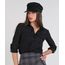 Camisa-Feminina-com-Transparencia-e-Bolsos-Manga-Longa-Preta-9440550-Preto_1