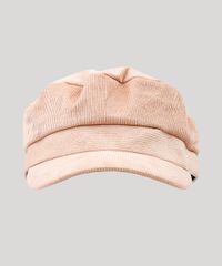 Boina-Feminina-em-Veludo-Cotele-Bege-9526745-Bege_1