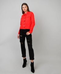 Jaqueta-em-Sarja-Feminina-com-Rasgos-Vermelha-9587499-Vermelho_3