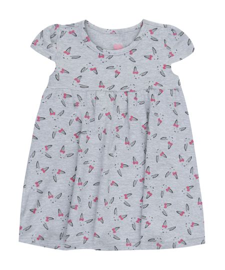 Vestido-Estampado-de-Coelhinhas-Cinza-Mescla-8509091-Cinza_Mescla_1