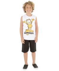 Conjunto-de-Regata-Branca---Bermuda-Garfield-Preta-8484251-Preto_1