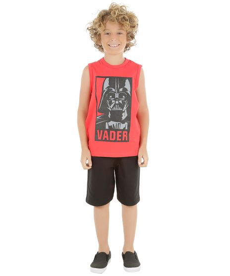 Conjunto-de-Regata-Vermelha---Bermuda-Darth-Vader-Preta-8484368-Preto_1