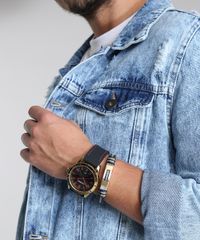 Kit-de-Relogio-Analogico-Mondaine-Masculino---Pulseira---99375GPMVDI2K-Preto-9579466-Preto_2