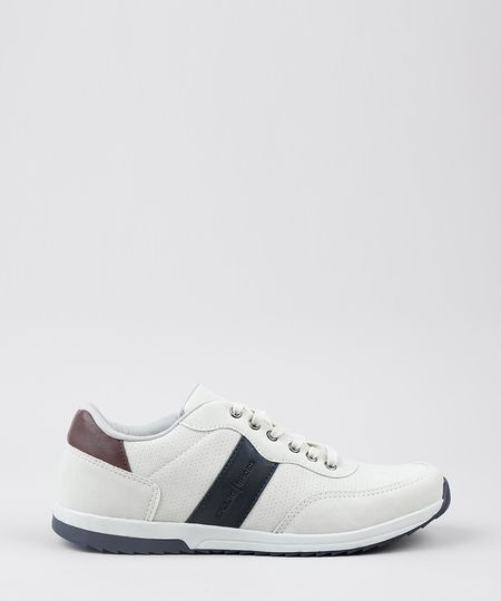 Tenis-Masculino-Ollie-com-Recortes-e-Respiro-Cinza-Claro-9578291-Cinza_Claro_1