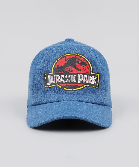 Bone-Infantil-Jurassic-Park-Azul-Medio-9537590-Azul_Medio_1