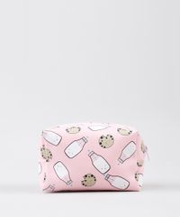 Necessaire-Feminina-Estampada-Cookies---Leite-Rosa-9585185-Rosa_1