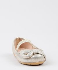 Sapatilha-Infantil-com-Laco-e-Brilho-Dourada-9583132-Dourado_2