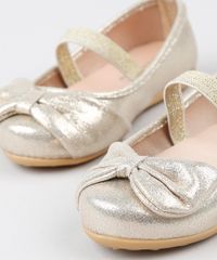 Sapatilha-Infantil-com-Laco-e-Brilho-Dourada-9583132-Dourado_6