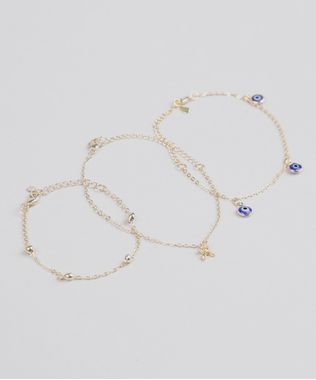 Kit-3-Pulseiras-Feminina-Com-Pigente-Do-Signo-De-Peixes-Dourado-9549183-Dourado_1
