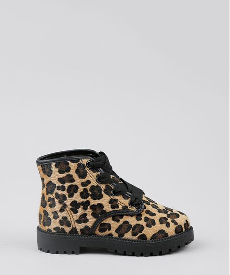 Bota-Coturno-Infantil-Molekinha-Estampada-Animal-Print-Cano-Alto-com-Pelo-Bege-9580073-Bege_1