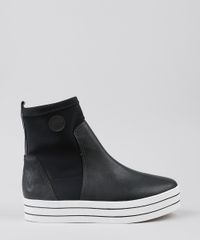Tenis-Feminino-Moleca-Cano-Alto-Flat-Form-Preto-9467167-Preto_1