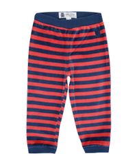 Calca-Listrada-em-Plush-de-Algodao---Sustentavel-Vermelha-8433501-Vermelho_1