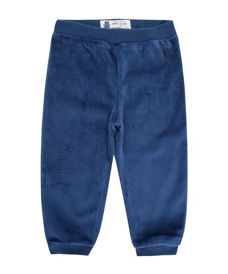 Calca-em-Plush-de-Algodao---Sustentavel-Azul-Marinho-8433501-Azul_Marinho_1
